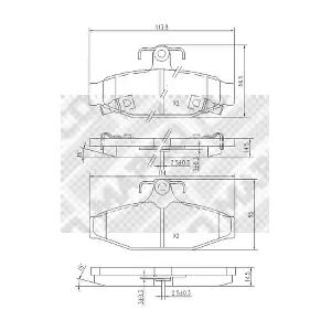 MAPCO 6819