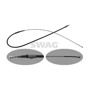 SWAG 30 94 8308 Тросик, cтояночный тормоз