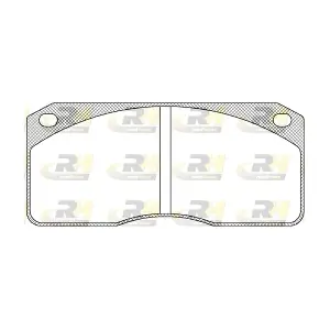 ROADHOUSE JSX 2278.00 Комплект гальмівних накладок дискового стоянкового гальма