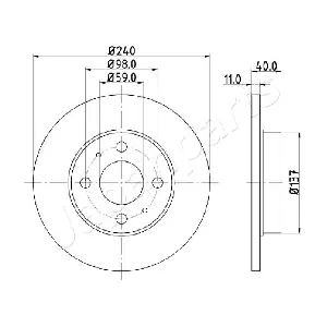 JAPANPARTS DP-0200