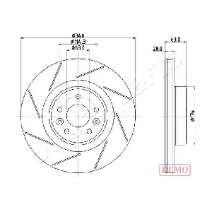 DI-0717C JAPANPARTS