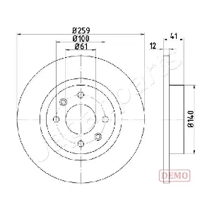 JAPANPARTS DI-0719C