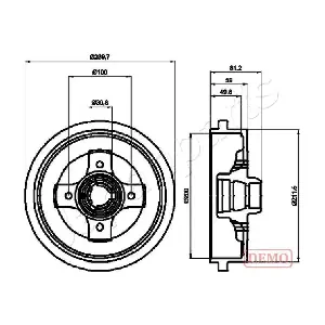 JAPANPARTS TA-0909C