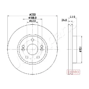 DI-0711C JAPANPARTS