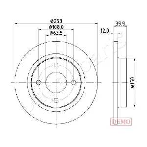 JAPANPARTS DP-0329C