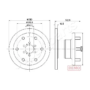 DI-0255C JAPANPARTS