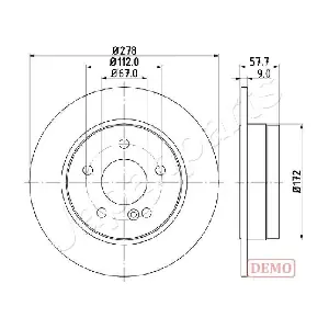 JAPANPARTS DP-0508C