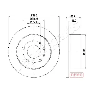 JAPANPARTS DP-0216C