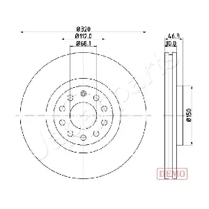 JAPANPARTS DI-0909C