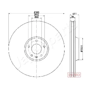 JAPANPARTS DI0928C