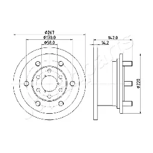 JAPANPARTS DI-0254
