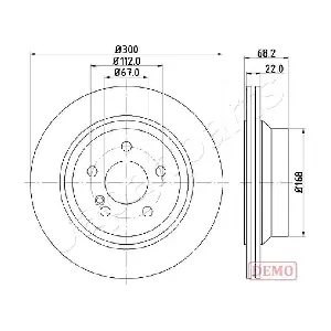 JAPANPARTS DP-0514C