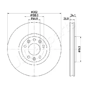 JAPANPARTS DI-0635