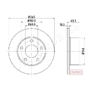 JAPANPARTS DP-0912C