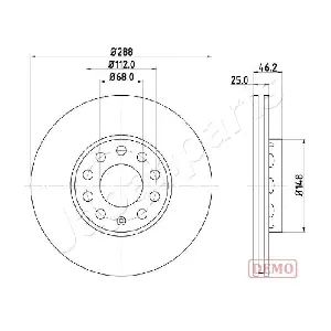 JAPANPARTS DI-0910C