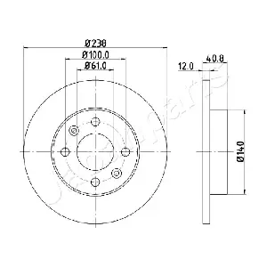 JAPANPARTS DI-0714