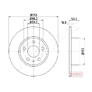 JAPANPARTS DP-0202C