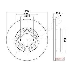 JAPANPARTS DP-0312C