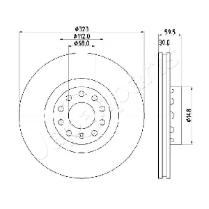 JAPANPARTS DI0922