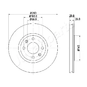 JAPANPARTS DI-0627