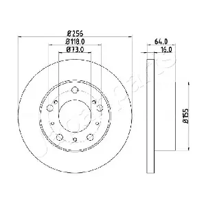 JAPANPARTS DI-0267C