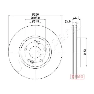 JAPANPARTS DI0710C