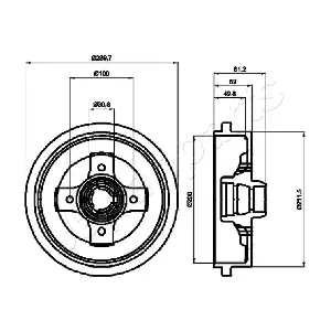 JAPANPARTS TA-0909
