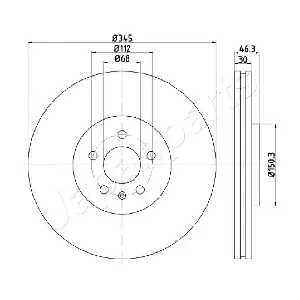 JAPANPARTS DI0912