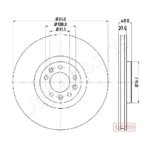 DI-0611C JAPANPARTS