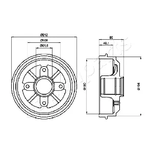 TA-0608 JAPANPARTS