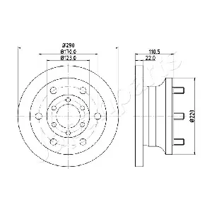 JAPANPARTS DI-0256