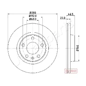 JAPANPARTS DI-0911C
