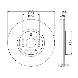 DI-0933C JAPANPARTS