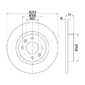 JAPANPARTS DI-0719