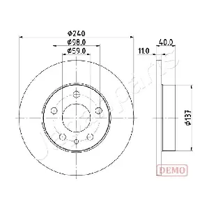 JAPANPARTS DP-0209C