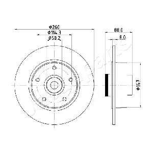 DP0713 JAPANPARTS