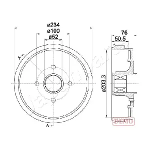 JAPANPARTS TA-0409C