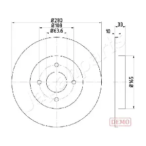JAPANPARTS DP-0304C