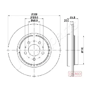 JAPANPARTS DP-0326C