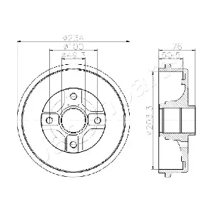 JAPANPARTS TA-0710