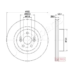 DI-0701C JAPANPARTS