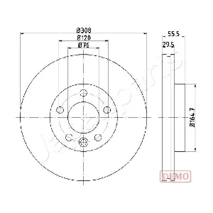 DI-0953C JAPANPARTS