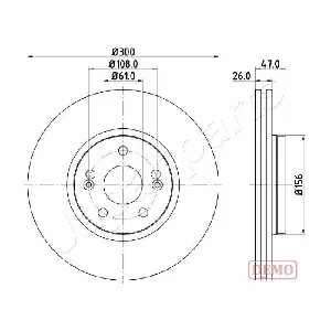 DI-0712C JAPANPARTS