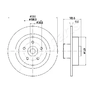 JAPANPARTS DP-0700