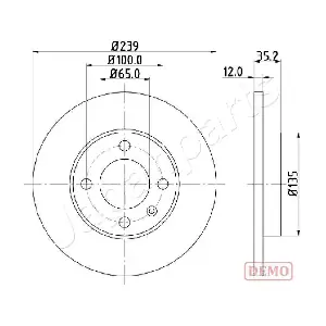 JAPANPARTS DI-0938C