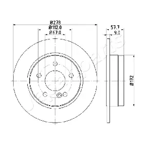 JAPANPARTS DP-0508