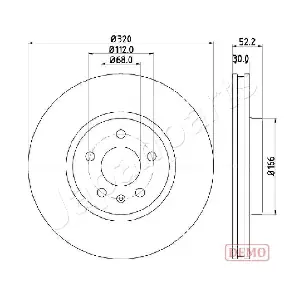 JAPANPARTS DI0917C