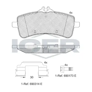 0004203820 MERCEDES-BENZ