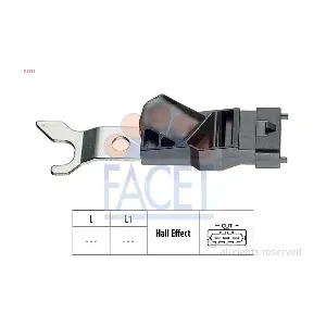 FACET 9.0311 Датчик, частота обертання двигуна