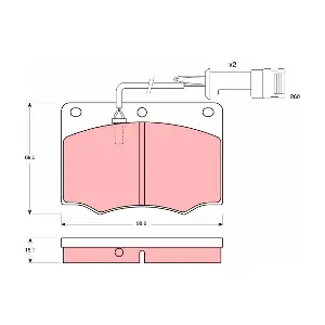 TRW GDB691